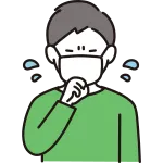 Man Coughing SVG Icon